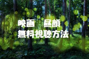 映画【昼顔】上戸彩主演は無料視聴OK!動画は正規の安全な方法で!