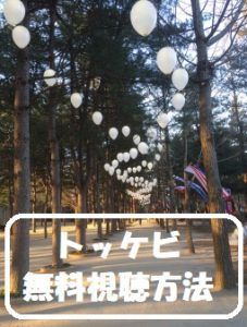 トッケビ(韓国ドラマ)は無料視聴できる!動画は安全な方法で!