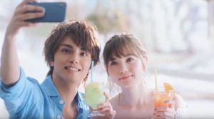 カネボウアリィー(ALLIE)CMの女優「あや」の名前は?男性は誰?