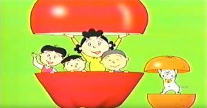 タマのフライング動画(サザエさんオープニング)!珍しい貴重映像!