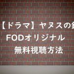 【ヤヌスの鏡】の動画を無料視聴する方法！桜井日奈子のFODドラマ！