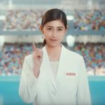 キリンプラズマ乳酸菌CMの白衣の女性の名前は?画像プロフ紹介!誰がビリヤード風に説明?