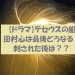 【テセウスの船 最終回】主人公田村心の最後はどうなるの?加藤みきおに刺される?