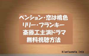 【ペンション恋は桃色】動画をすぐ無料視聴!最新ドラマ映画も見られる!